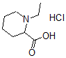 CAS#: 49538-43-4, 1-Ethyl-2-Piperidinecarboxylic Acid Hydrochloride (1:1)