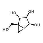 CAS#: 495397-80-3, (1S,2S,3R,4R,5R)-1-(Hydroxymethyl)Bicyclo[3.1.0]Hexane-2,3,4-Triol