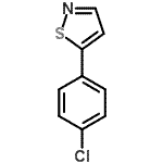 CAS#: 49602-89-3, 5-(4-Chlorophenyl)-1,2-Thiazole