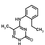CAS#: 496033-02-4, 5-[(2-Ethylphenyl)Amino]-6-Methyl-1,2,4-Triazin-3-Ol