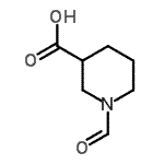 CAS#: 496057-38-6, 1-Formyl-3-Piperidinecarboxylic Acid