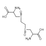 CAS 登录号：496066-06-9， 3,3'-(1,2-乙二基二亚磺酰)二(2-氨基丙酸)