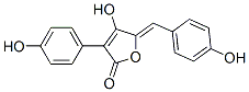 CAS 登录号：49637-60-7， (5Z)-4-羟基-3-(4-羟基苯基)-5-[(4-羟基苯基)亚甲基]-2(5H)-呋喃酮