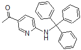 CAS 登录号：49647-11-2， 1-[6-[(三苯基甲基)氨基]-3-吡啶基]-乙酮