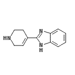 CAS#: 49652-20-2, 2-(1,2,3,6-Tetrahydro-4-Pyridinyl)-1H-Benzimidazole
