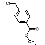 CAS 登录号：49668-90-8， 甲基6-(氯甲基)烟酸酯