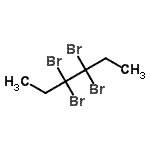 CAS#: 49677-03-4, 3,3,4,4-Tetrabromohexane