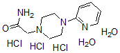 CAS#: 496808-07-2, N-2-Pyridinyl-1-Piperazineacetamide Hydrochloride Hydrate (1:3:2)