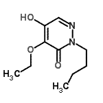 CAS 登录号：496844-54-3， 2-丁基-4-乙氧基-5-羟基-3(2H)-哒嗪酮