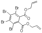 CAS#: 49693-09-6, 3,4,5,6-Tetrabromo-1,2-Benzenedicarboxylicacid 1,2-Di-2-Propen-1-Yl Ester