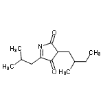 CAS 登录号：496941-94-7， 5-异丁基-3-(2-甲基丁基)-2H-吡咯-2,4(3H)-二酮