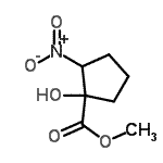 CAS 登录号：4970-88-1， 甲基1-羟基-2-硝基环戊烷羧酸酯
