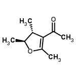 CAS 登录号：497157-85-4， 1-[(4R,5S)-2,4,5-三甲基-4,5-二氢-3-呋喃基]乙酮