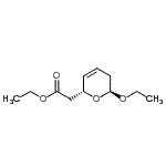CAS#: 497161-78-1, Ethyl [(2R,6S)-6-Ethoxy-5,6-Dihydro-2H-Pyran-2-Yl]Acetate
