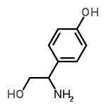 CAS#: 497165-98-7, 4-(1-Amino-2-Hydroxyethyl)Phenol