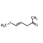 CAS 登录号：497261-93-5， (4E)-5-(甲硫基)-4-戊烯-2-酮
