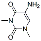 CAS 登录号：49738-24-1， 5-氨基-1,3-二甲基嘧啶-2,4(1H,3H)-二酮