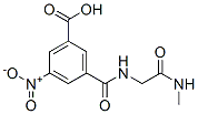 CAS 登录号：49755-98-8， 3-[[[2-(甲基氨基)-2-氧代乙基]氨基]羰基]-5-硝基苯甲酸