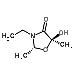 CAS#: 497872-29-4, (2R,5S)-3-Ethyl-5-Hydroxy-2,5-Dimethyl-1,3-Oxazolidin-4-One