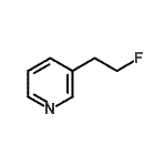 CAS#: 497914-03-1, 3-(2-Fluoroethyl)Pyridine
