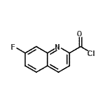 CAS#: 497959-11-2, 7-Fluoro-2-Quinolinecarbonyl Chloride