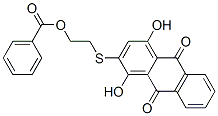 CAS 登录号：49831-04-1， 2-[(1,4-二羟基-9,10-二氧代-2-蒽基)硫代]乙基苯甲酸酯