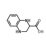 CAS#: 49849-51-6, 1,2,3,4-Tetrahydro-2-Quinoxalinecarboxylic Acid