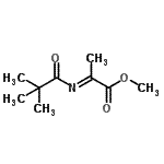 CAS#: 498573-05-0, Methyl (2E)-2-[(2,2-Dimethylpropanoyl)Imino]Propanoate
