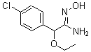 CAS#: 49872-89-1, 2-(4-Chlorophenyl)-2-Ethoxy-Acetamidoxime