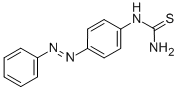 CAS 登录号：4989-37-1， [4-(苯基偶氮)苯基]硫脲