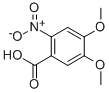 CAS 登录号：499-87-6， 4,5-二甲氧基-2-硝基苯甲酸