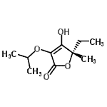CAS#: 499140-47-5, (5S)-5-Ethyl-4-Hydroxy-3-Isopropoxy-5-Methyl-2(5H)-Furanone