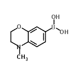 CAS 登录号：499769-86-7， (4-甲基-3,4-二氢-2H-1,4-苯并恶嗪-7-基)硼酸