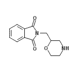CAS 登录号：499771-20-9， 2-(2-吗啉基甲基)-1H-异吲哚-1,3(2H)-二酮