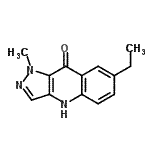CAS#: 499790-73-7, 7-Ethyl-1-Methyl-1,4-Dihydro-9H-Pyrazolo[4,3-b]Quinolin-9-One