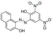CAS 登录号：4998-82-7， 1-[(2-羟基-3,5-二硝基苯基)偶氮]-2-萘酚