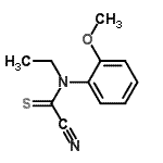 CAS#: 4999-69-3, 1-[(Cyanocarbonothioyl)(Ethyl)Amino]-2-Methoxybenzene