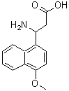 CAS 登录号：499987-13-2， 3-氨基-3-(4-甲氧基-1-萘基)丙酸