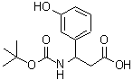 CAS 登录号：499995-79-8， 3-(3-羟基苯基)-3-({[(2-甲基-2-丙基)氧基]羰基}氨基)丙酸