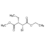 CAS#: 500137-40-6, 1-Ethyl 4-Methyl (2R,3S)-2-Bromo-3-Ethylsuccinate
