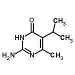CAS 登录号：500161-11-5， 2-氨基-5-异丙基-6-甲基-4(1H)-嘧啶酮