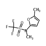 CAS#: 500227-25-8, 1,1,1-Trifluoro-N-Methyl-N-(5-Methyl-2-Furyl)Methanesulfonamide