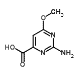 CAS#: 500349-52-0, 2-Amino-6-Methoxy-4-Pyrimidinecarboxylic Acid