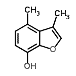 CAS#: 500364-29-4, 3,4-Dimethyl-1-Benzofuran-7-Ol