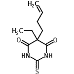 CAS#: 500534-97-4, 5-(3-Buten-1-Yl)-5-Ethyl-2-Thioxodihydro-4,6(1H,5H)-Pyrimidinedione