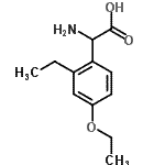 CAS#: 500695-60-3, Amino(4-Ethoxy-2-Ethylphenyl)Acetic Acid