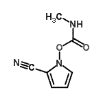 CAS 登录号：500885-42-7， 1-[(甲基氨基甲酰)氧基]-1H-吡咯-2-甲腈