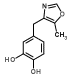 CAS#: 501006-25-3, 4-[(5-Methyl-1,3-Oxazol-4-Yl)Methyl]-1,2-Benzenediol