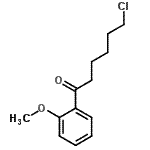 CAS#: 501083-60-9, 6-Chloro-1-(2-Methoxyphenyl)-1-Hexanone