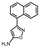 CAS#: 501117-00-6, 3-(1-Naphthyl)-1,2-Oxazol-5-Amine